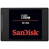 SanDisk Ultra 3D SSD 500 GB interne Festplatte (SSD intern 2,5 Zoll, stoßbeständig, 3D...