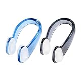 Dreamil Schwimmen Nasenklammern 2 Stück Wasserdicht Nasenklammern mit Box...