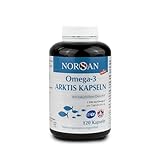 NORSAN Premium Dorschöl 120 Kapseln / 1.500mg Omega-3 pro Portion/ hochdosiert...