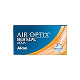 Air Optix Night & Day Aqua Monatslinsen weich, 6 Stück / BC 8.6 mm / DIA 13.8...