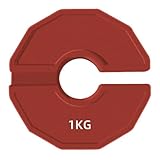 Kayfg 1 Stück Fitnessstudio Mikroplatten Kurzhantel Bruchgewichtplatte Gummi...