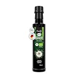 Sunnah Shop® Bio Schwarzkümmelöl ungefiltert kaltgepresst 250ml - Black Seed...