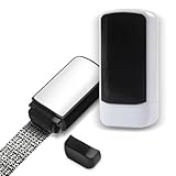 Srvauyea Datenschutz Rollstempel, 2 Stück Identitätsschutz-Rollstempe,...