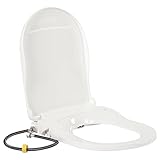 Toilettensitz, Nicht Elektrischer Toilettendeckel mit Doppeldüsensystem, Toilettendeckel...