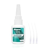 30g Glas Kleber, durchsichtiger wasserfester Acrylkleber, klebt Glas an Glas....