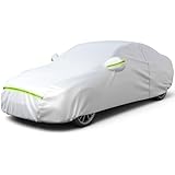 Favoto Autoabdeckung Vollgarage Abdeckplane Auto Garage Staubdicht Wasserdicht Autohülle...