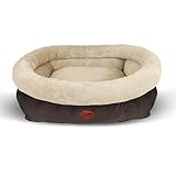 PATAM Hunde- und Katzenbett – Bett abnehmbar weich und rutschfest – maschinenwaschbar...