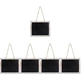 SHINEOFI 5 Stück Türhängende Tafel Sandwich-board-schild Im Freien Bildtafel...