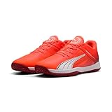 PUMA Unisex Accelerate Turbo Hallenturnschuh, Glowing RED White-Dark Crimson Black, 40 EU