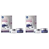 NIVEA Cellular Expert Filler Tag & Nacht Pflegeset, extra straffende Hyaluron Cremes mit...