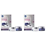 NIVEA Cellular Expert Filler Tag & Nacht Pflegeset, extra straffende Hyaluron Cremes mit...