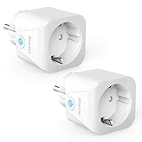 WLAN Smart Steckdose, Intelligente Plug Smart Home Steckdosen Wifi Stecker Alexa...