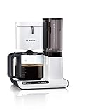 Bosch Filterkaffeemaschine Styline TKA8011, Aroma Sensor, Aromaschutz-Glaskanne 1,25 L,...