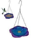 Vogelfutterstation, Blumenform, Metall-vogelfutterstation, Zum Aufhängen, Für Garten,...