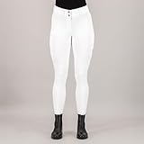 Imperial Riding Damen Vollbesatz Reithose IRHBliss White Fullgrip Turnierreithose,...