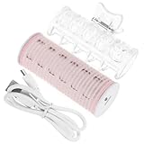 SOIMISS USB Ladebarer Haar Lockenwickler für Pony Automatischer Heizwickler Schonendes...