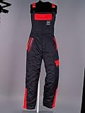 Schnittschutzhose KWF Northwood Forsthose Größe 50 Latzhose ECOLINE