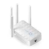 WLAN Verstärker, 1200 Mbit/S WLAN Repeater, Dualband 5GHz und 2.4GHz, WLAN Verstärker...