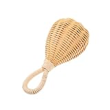 Garneck Handglocke aus Rattan -Handrassel Lernspielzeug für Handbell Babyrassel...