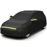 Favoto Autoabdeckung Winter Vollgarage Auto Abdeckplane Staubdicht Wasserdicht...