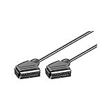 1.5m 21-polig Scart Stecker auf Scart Stecker