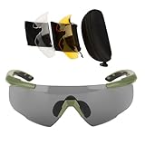 X-Institute Reitbrille mit austauschbaren Gläsern, winddicht, Radsportbrille,...
