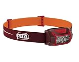 PETZL - ACTIK Stirnlampe – drei Beleuchtungsstufen, weiß, grün, 450 Lumen