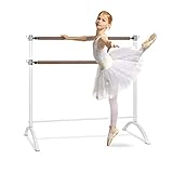 Klarfit Ballettstange, Freistehende Ballettstange für Zuhause, Barre, Tanzstange für...