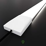 Anten LED Feuchtraumleuchte Flache (3CM Höhe) 60CM 18W Neutralweiß 4000K,...
