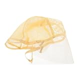 Beavorty Perückenkappe haarnetz Echthaar Perücke Haarhaube aus Seide Strumpfkappe...