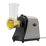 Qussse Elektrischer Gemüseschneider 1000W Küchenreibe Gemüsereibe Multiraffel...