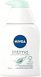 NIVEA Intimo Waschlotion Mild Fresh (250 ml), Intim Waschgel mit Milchsäure,...