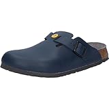 Birkenstock Herren Clogs Boston ESD Blau normales Fußbett41