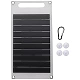 SuanQ Ladegerät für Solarpanel, 5 W, 6 V, für den Außenbereich, tragbar, 5 V, USB,...