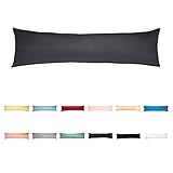 livessa Seitenschläferkissen mit Bezug 40 x 145 cm...