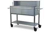 Schickling Profistar II - Gastro Holzkohlegrill - Edelstahlgrill XXL - Gastrogrill...