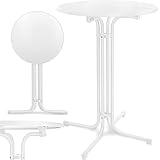 KESSER® Gastro Stehtisch klappbar Ø 80 cm - Gastronomie Bistrotisch rund -...