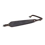 TOURBON Gewehrriemen aus echtem Leder, strapazierfähiger Tragegurt, Verstellbarer...