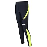 Airtracks Herren Thermo Laufhose Lang Pro - Winter Funktions Running Tight -...