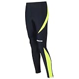 Airtracks Herren Thermo Laufhose Lang Pro - Winter Funktions Running Tight -...