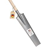 SHW-FIRE Drainierspaten - Trittschutz, 90cm lang mit T-Griff, robust und ideal...