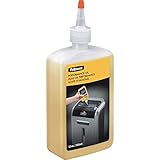 Fellowes Aktenvernichter-Öl, Inhalt: 355 ml, zur Pflege von Partikelschnitt- und...