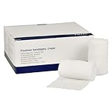 Fixierbinden, Mullbinden, ABENA, 4m x 4cm, Weiss, Krepp, elastisch, latexfrei,unsteril, 20...