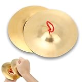 Crash Becken, 2 Stück 14.7cm / 5.79in Messing Handbecken Percussion Instrument...