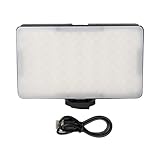 Wiederaufladbare LED Video Licht 10 W Leistung Mit Einstellbarer Farbtemperatur Für...
