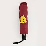 AS Roma Taschenschirm Wolf Rot, Uni Erwachsene, Standard