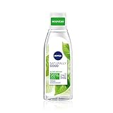 NIVEA NATURALLY GOOD Frisches Tonikum, 200 ml, Gesichtswasser angereichert mit...