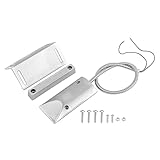 ZONADAH NC versenkter verkabelter Sicherheits-Fenster-/Türkontaktsensor, Alarm,...