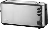 SEVERIN Automatik-Langschlitztoaster, Automatik-Toaster mit Brötchenaufsatz, aus...
