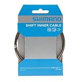 Shimano Schaltzug MTB/Road Edelstahl SUS Innenzug, Silber, 1,2 mm, Uni